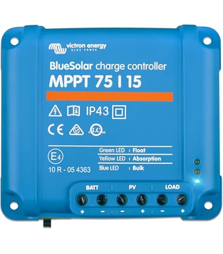Amazon.co.jp: MPPT Solar Charge controller 12V/24V Victron Energy
